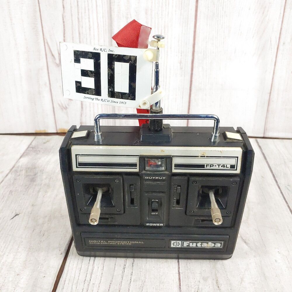 PARTS ONLY - Futaba FP-T4L Radio Control System UNTESTED - Wireless Vintage